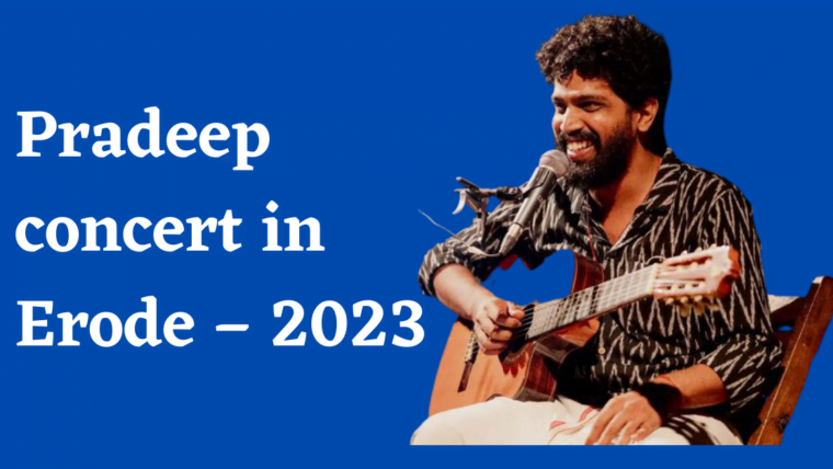 Pradeep Concert in Erode - 2023