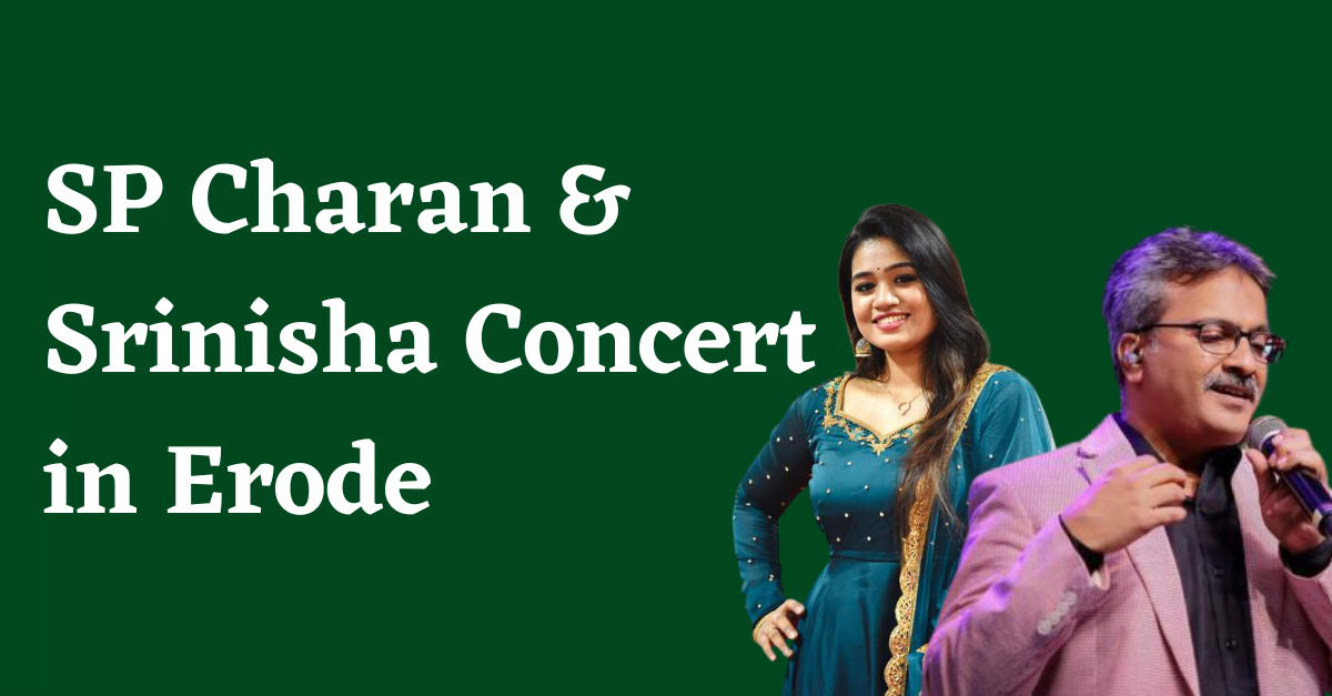 SP Charan Srinisha Concert in Erode